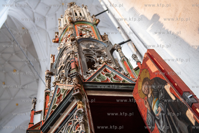 Prace remontowo - konserwatorskie w Bazylice Mariackiej...