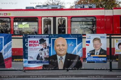 Gdańsk. Rekalmy wyborcze. Ostatnie godziny przed ciszą...