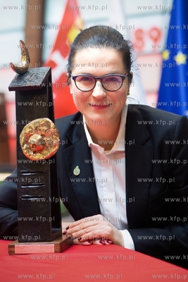 Konferencja prasowa podsumowująca odbiór nagrody...