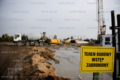 Gdansk. Budowa Trasy Sucharskiego - zadanie II od wezla...