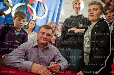 Pruszcz Gdanski. Zespol Szkol nr 2. Spotkanie z Leszkiem...