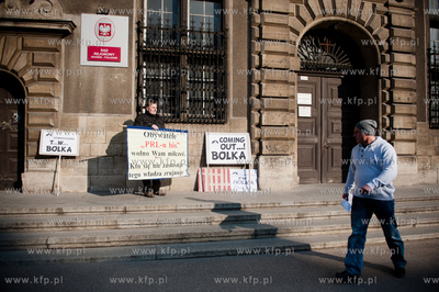 Gdansk. Sad Rejonowy. Sprawa z powodztwa Lecha Wałesy...