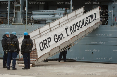 Gdynia. Port Wojenny w Gdyni. Jan Tuszyński z Poznania,...