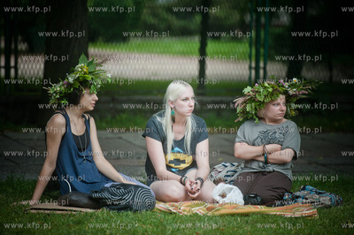 Gdynia. Park Rady Europy. Inauguracja sezonu letniego...