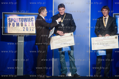 Gdansk. Stidio TVP Gdansk. Gala wreczenia nagrod w...