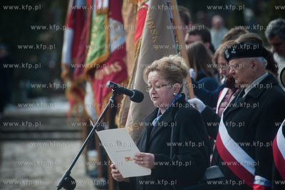 Kwatera Sybirakow na cmentarzu Lostowickim w Gdansku....