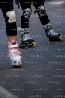 Gdansk. Droga Zielona. Night Skating Trojmiasto 2016...