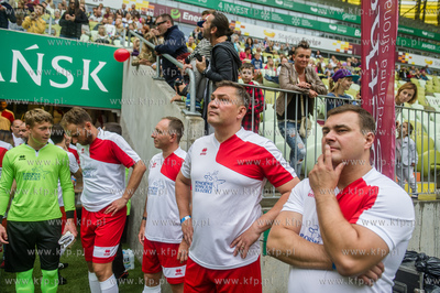 Energa Stadion Gdańsk. Charytatywny mecz piłkarski...