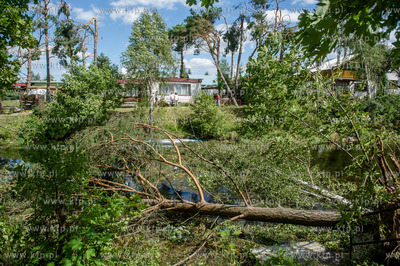 Rytel k. Chojnic. Skutki nawałnicy, która z piątku...