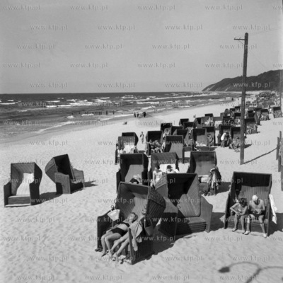 Kosze na plaży.(lata60)
1964
Fot. Zbigniew Kosycarz...