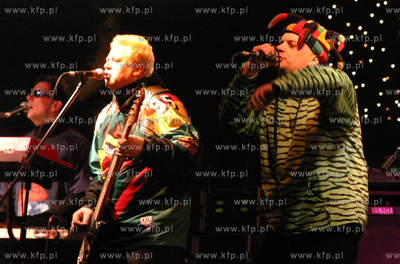 Powitanie Nowego Roku na Targu Weglowym w Gdansku....