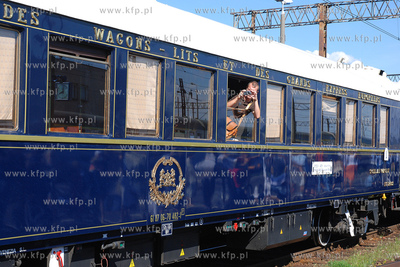 Legendarny pociąg Orient Express po raz pierwszy w...