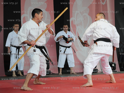 III Ogolnopolski Zlot Fanow M jak Milosc. Pokaz karate...