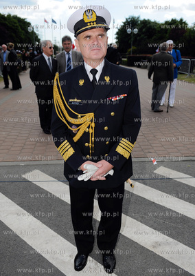 Gdynia. Swieto Marynarki Wojennej. Uroczystosc zmiany...