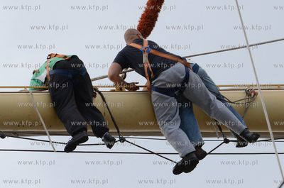 Dzien na Darze Mlodziezy ze studentami Akademii Morskiej...