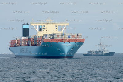 Najwiekszy kontenerowiec swiata Maersk Mc-Kinney Moller...