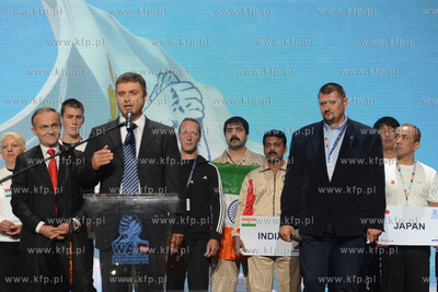 Gdynia. Hala widowiskowo - sportowa. Mistrzostwa Swiata...