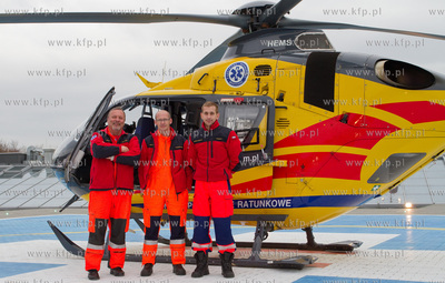 Na dyzurze w Lotniczym Pogotowiu Ratunkowym w Gdansku....
