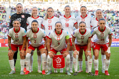 Liga Narodów Kobiet: Polska - Rumunia n/z reprezentacja...
