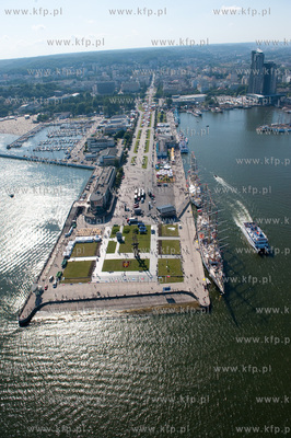 Tall Ships' Races 2009 w Gdyni z lotu ptaka. Zlot Wielkich...