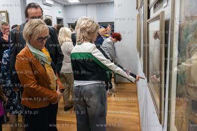 Wernisaż wystawy malarstwa Erwina Elstera w Domu Wiedemanna...