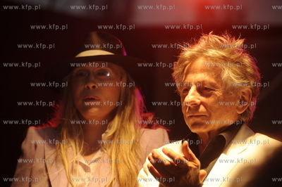 GDAŃSK, FESTIWAL GWIAZD  2008.  Na sopockiej plazy...