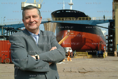 Piotr Soyka - prezes Gdanskiej Stoczni Remontowej....