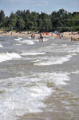 Plaza w Gdansku Gorkach Zachodnich na Zatoka Gdanska.....