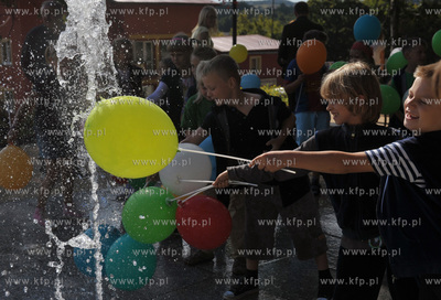 Otwarcie nowego parku przy ul. Gdańskiej w Zukowie....