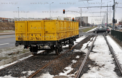 Gdańsk Chełm. Budowa nowej linii tramwajowej na al....
