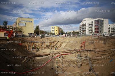 Gdansk. Budowa tunel pod ul. Hynka.
27.09.2011
fot....