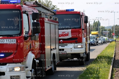 Gdańsk Letnica. Po godzinie 11 doszło do zderzenia...
