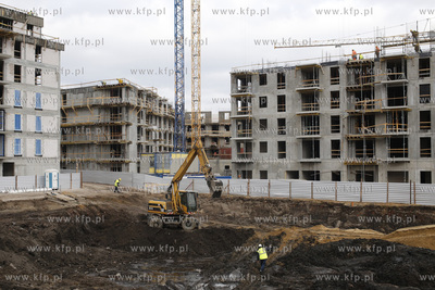 Gdańsk. Budowa osiedla domu mieszkalnego z lokalami...