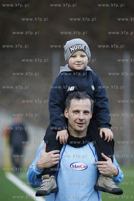 Gdansk. Boisko przy ul. Traugutta.  Noworoczny mecz...