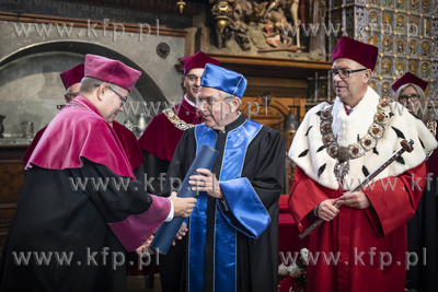 Uroczystość nadania tytułu doktora honoris causa...