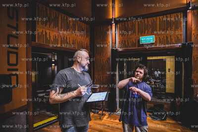 Zespół Remont Pomp wraz Mikołajem Trzaską i Adamem...