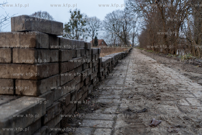 Rewitalizacja Opływu Motławy. 03.02.2023 fot. Paweł...