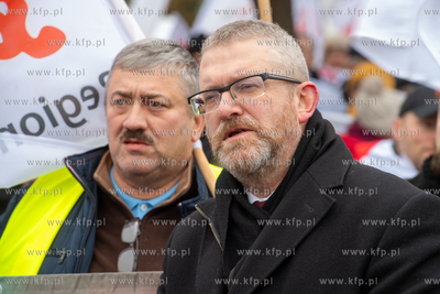 Protest przeciwko Zielonemu Ładowi organizowany przez...