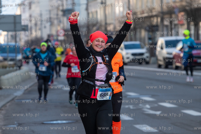 Bieg Urodzinowy w Gdyni. 09.02.2025 fot. Paweł Marcinko...