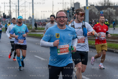 Energa Gdańsk Maraton. Nz. Marcin Skwierawski - Wicemarszałek...