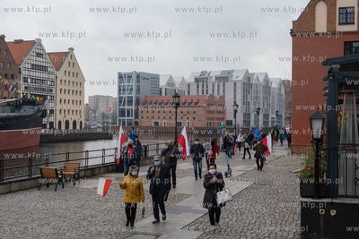 Gdańsk. 16. rocznica wejścia Polski do Unii Europejskiej....