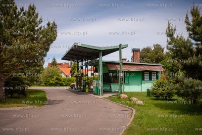 Stacja benzynowa w Tolkmicku. 30.05.2020 / fot. Anna...