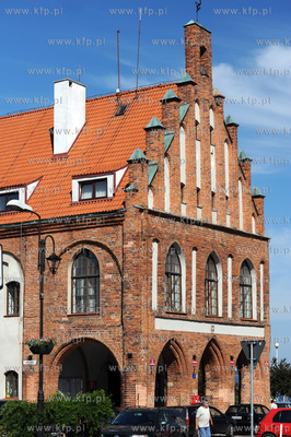 Kamien Pomorski, Stary Rynek. Gotycki ratusz z XIII/XIV...