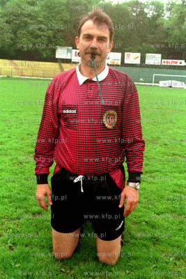 Andrzej Czyzniewski byly bramkarz, obecnie sedzia pilkarski....