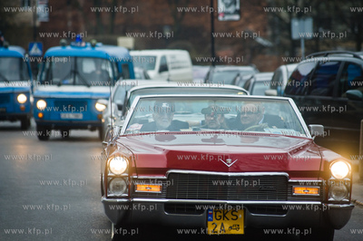 Gdansk. Obchody 55 lecia Polskiego Rock & Rolla. Odsloniecie...