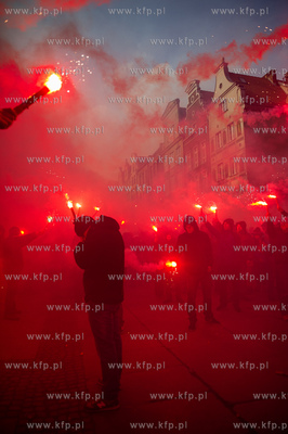 Gdansk. Narodowy Dzien Pamieci Zolnierzy Wykletych....