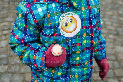 Gdansk. Wspolny przemarsz pod haslem Radoscia powitaj...