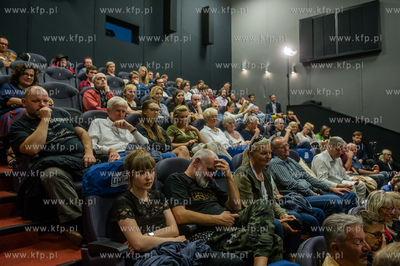 Gdynia. Sala kinowa Goplana Gdyńskiego Centrum Filmowego....