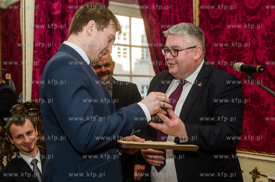 Gdańsk. Dom Uphagena. Wręczenie Nagród Miasta Gdańska...