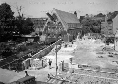 Remont Małego Młyna w Gdańsku. ( lata60 ) 
1963
0006160z
Fot....